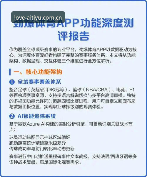 深度体验爱体育平台：从入门到精通的移动端实战心得